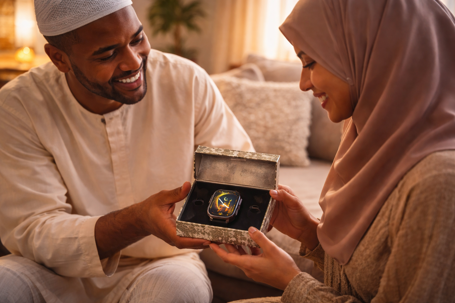 Give them something that helps their deen