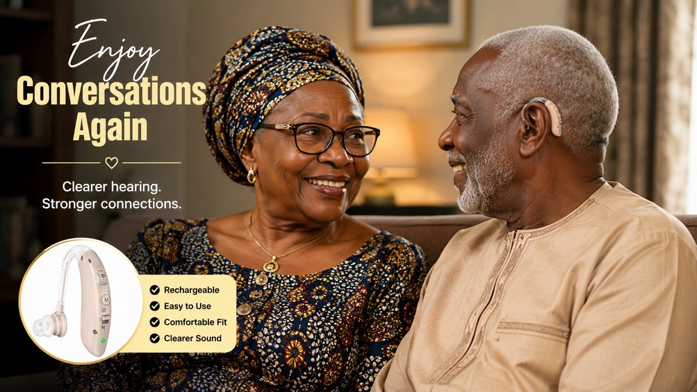 Rechargeable Hearing Aid for Seniors
